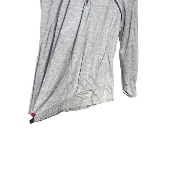 Toad & Co Womens Long Sleeve Shirt Size Medium Hooded Gray Grey Gorpcore Outdoor - Picture 10 of 12